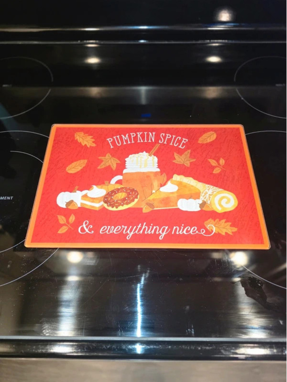 Pumpkin Spice & Everything Nice Kitchen Cutting Board